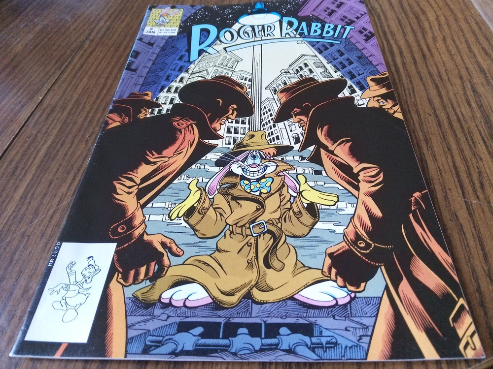 Roger Rabbit #8 January 1991 Disney Comics